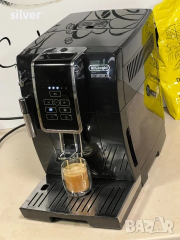 Кафемашина кафе автомат delonghı dinamica с гаранция, снимка 1