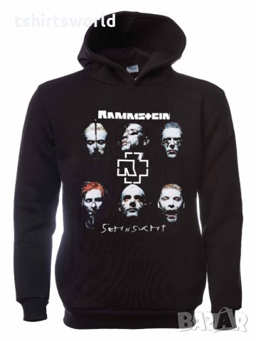 Нов детски суичър с дигитален печат на музикалната група Rammstein, Рамщайн - Sehnsucht, снимка 1 - Детски анцузи и суичери - 34590515