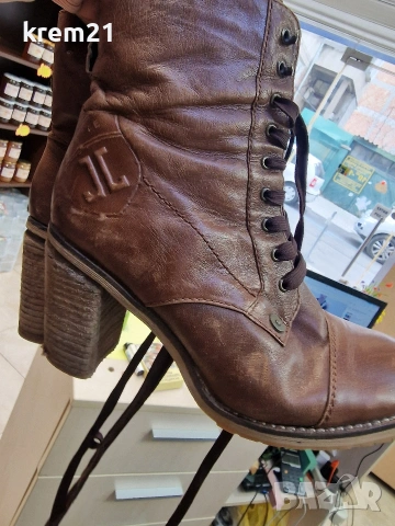 Jette дамски обувки на ток номер 38, снимка 11 - Дамски ботуши - 53185558