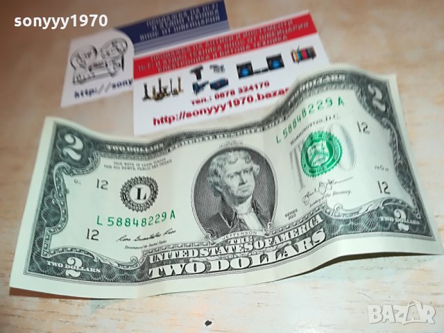 dollar 2-два долара банкнота, снимка 7 - Колекции - 28336542