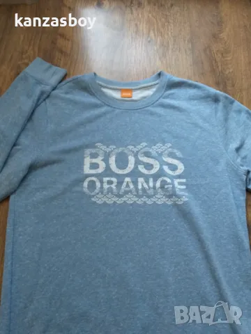 hugo boss orange - страхотна мъжка блуза Л КАТО НОВА, снимка 3 - Блузи - 47610921