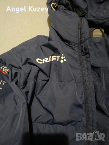 Оригинална пухена парка CRAFT – Team Norway (Олимпийски отбор) – Размер М, снимка 5 - Якета - 53540118