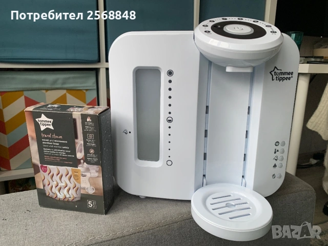 Машина за приготвяне на адаптирано мляко Tommee Tippee