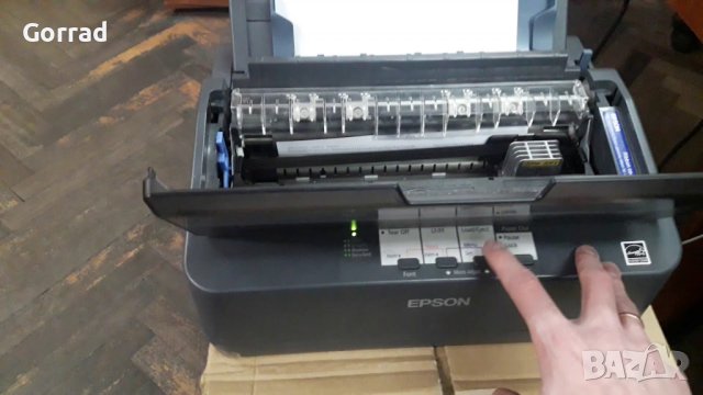 Матричен принтер EPSON LX-350, снимка 2 - Принтери, копири, скенери - 43284200