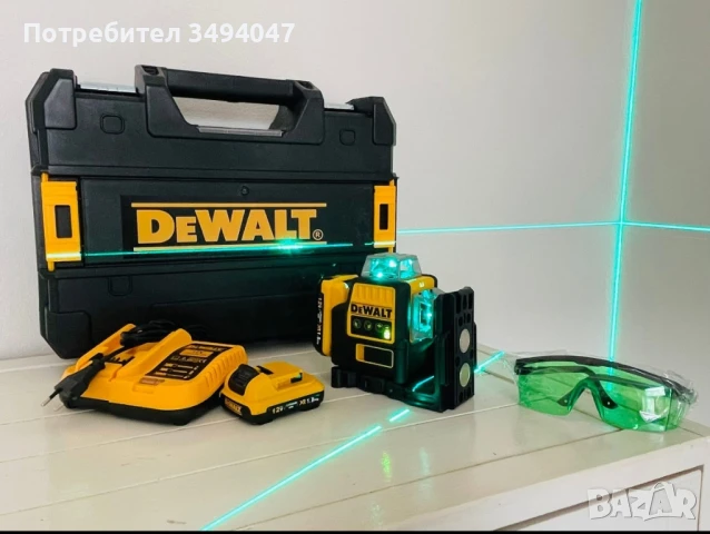 Лазерен нивелир DeWalt
