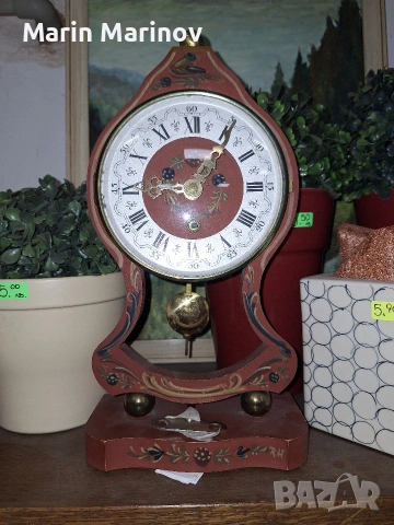 каминен механичен часовник 