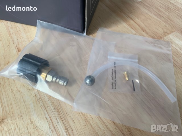 MJJC дюза, пенообразувател за водоструйки Parkside | Плътна, богата пяна, снимка 9 - Други инструменти - 43414999