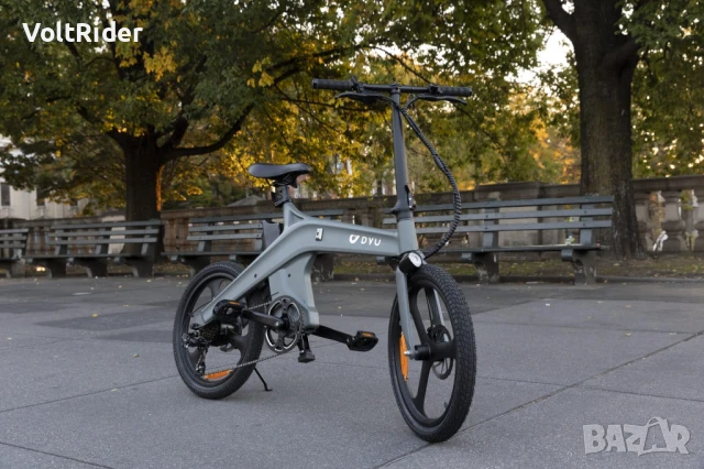 Сгъваемо електрическо колело DYU T1 500W 36V 10Ah, снимка 7 - Велосипеди - 51382058