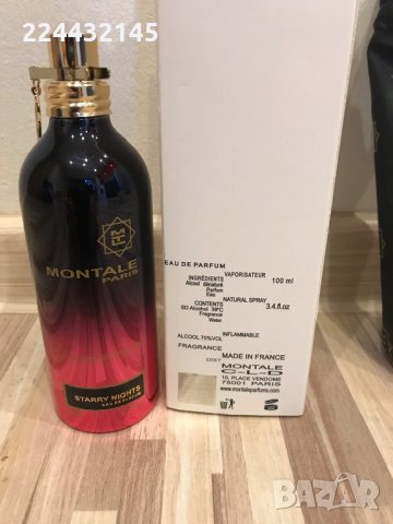 Montale Starry Nights 100ml EDP TESTER , снимка 2 - Дамски парфюми - 33271375