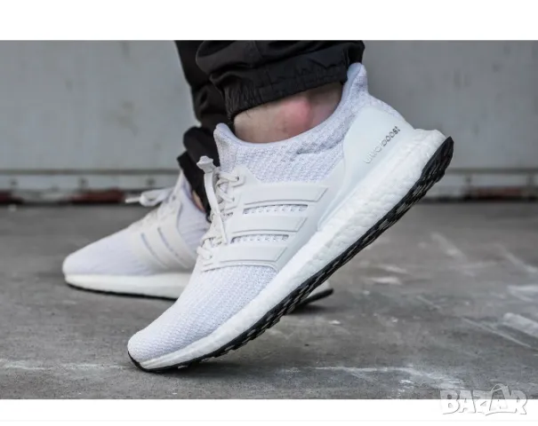 маратонки Adidas Ultraboost 4.0 'Pure White номер 43 1/3, снимка 3 - Маратонки - 49522068