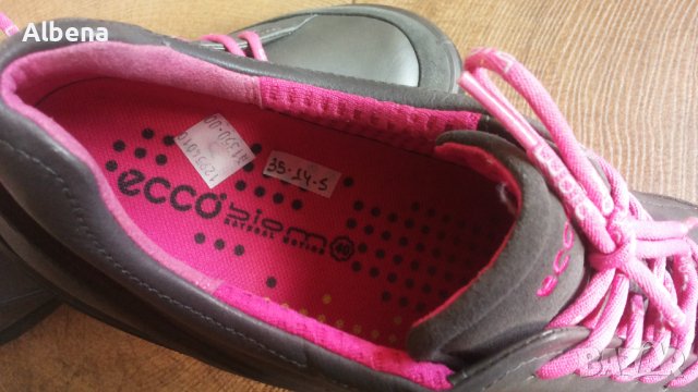 ECCO Biom Leather Shoes Women Размер EUR 40 дамски обувки естествена кожа 35-14-S, снимка 14 - Дамски ежедневни обувки - 43537573