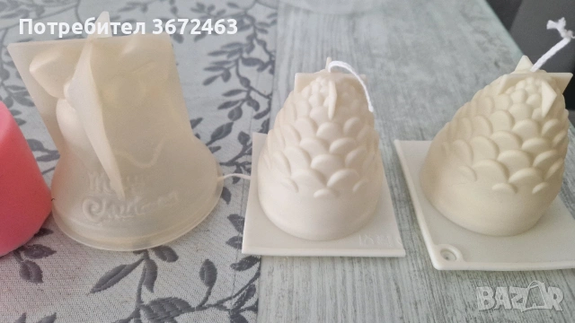 Молдове за свещи  9 бр., снимка 5 - Форми - 53442142