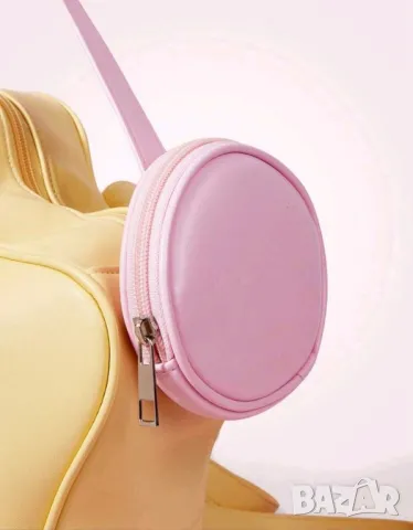 Интересна жълта раничка, снимка 2 - Раници - 47331112