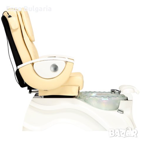 Електрически козметичен стол с масаж на краката и педикюр LZY-9923-CREAM, снимка 4 - Педикюр и маникюр - 43863681