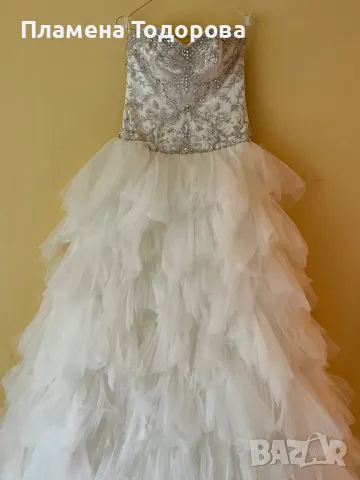 Булчинска рокля, снимка 4 - Рокли - 49773233