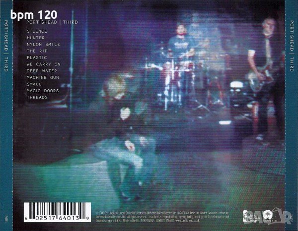 PORTISHEAD - "Third" оригинален диск , снимка 2 - CD дискове - 37895678