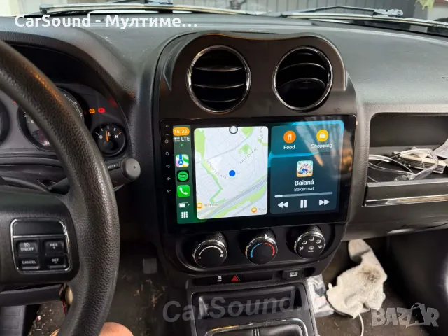 Jeep Compass Patriot - 10.1" Android 14 Мултимедия CarPlay Навигация Андроид