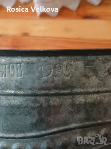 Стар ретро бъкърен котел , снимка 7 - Антикварни и старинни предмети - 53246714