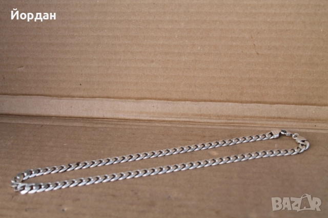 Мъжки сребърен ланец/синджир