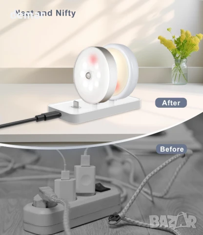 USB-C зарядна станция за устройства с USB-C, зарежда до 3 устройства, бяла, снимка 7 - Друга електроника - 51192699