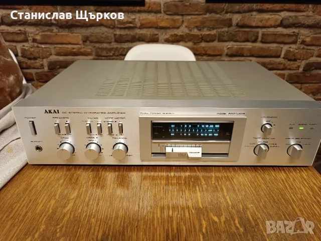 Akai AM-U03 Vintage Stereo Amplifier , снимка 2 - Ресийвъри, усилватели, смесителни пултове - 47595986