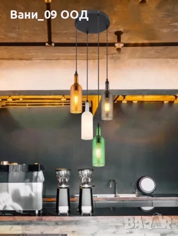 Страхотен полилей в модерен стил , снимка 3 - Лампи за таван - 47687840