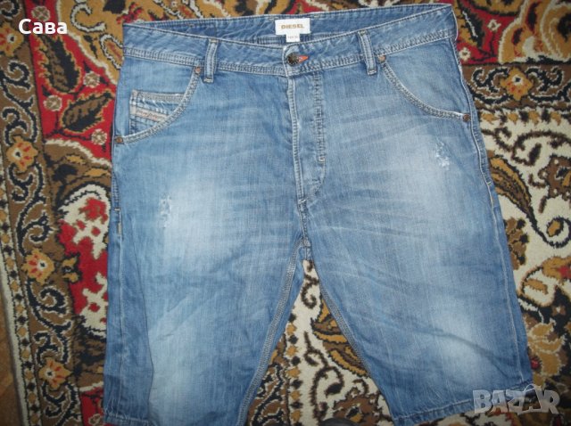 Къси дънки DIESEL, BLUERIDGE   мъжки,М-Л, снимка 3 - Дънки - 26404995