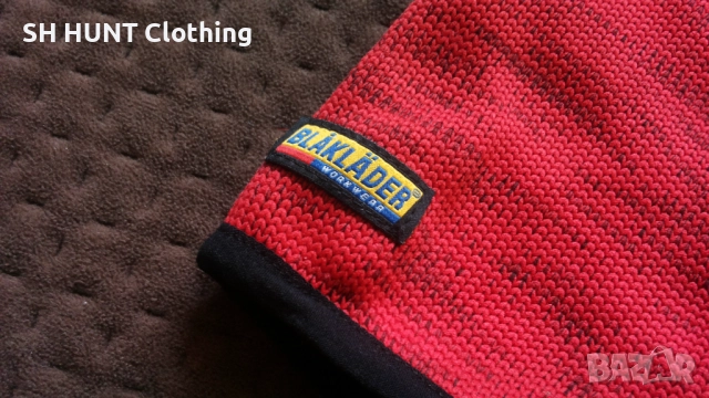 BLAKLADER Knitted Work Jacket 4930 - 2117 размер М работен суичър W4-192, снимка 10 - Суичъри - 52001750