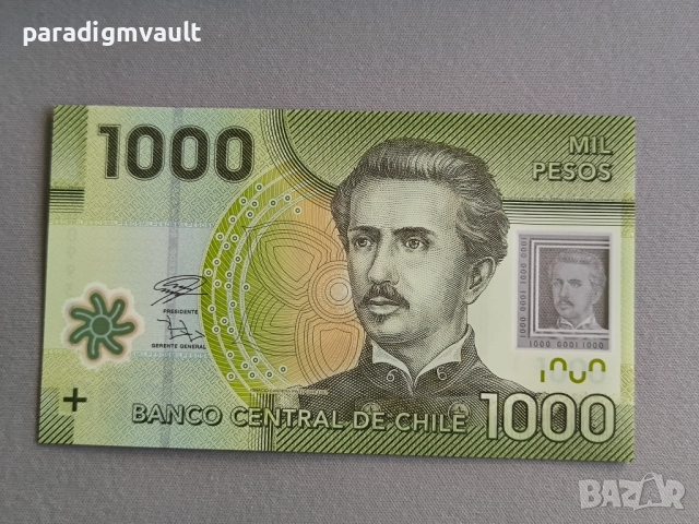 Банкнота - Чили - 1000 песо UNC | 2020г.