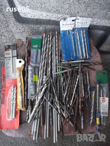Лот от 119 бр. класически свредла за бетон, снимка 2 - Други инструменти - 26549399