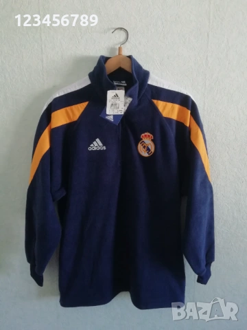 Real Madrid 1998/1999 Adidas нов оригинален полар горнище блуза Реал Мадрид ретро vintage 