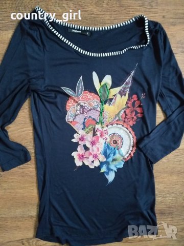 Desigual - страхотна дамска блуза, снимка 5 - Блузи с дълъг ръкав и пуловери - 27152424