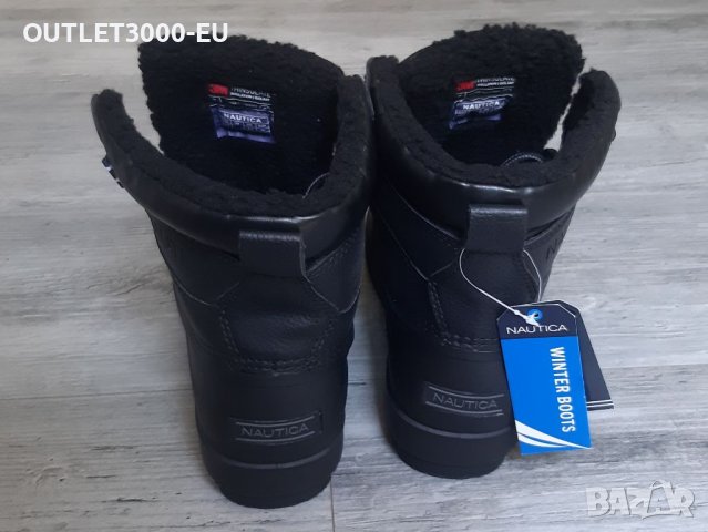 Nautica Dazo Black Winter Boots, снимка 3 - Мъжки ботуши - 37282509