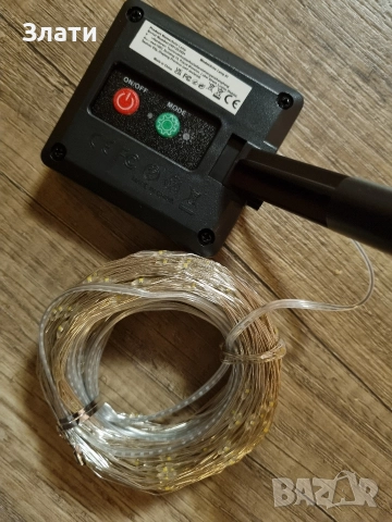 Соларни лампички 300 лампички 32 метра, снимка 3 - Соларни лампи - 52630147