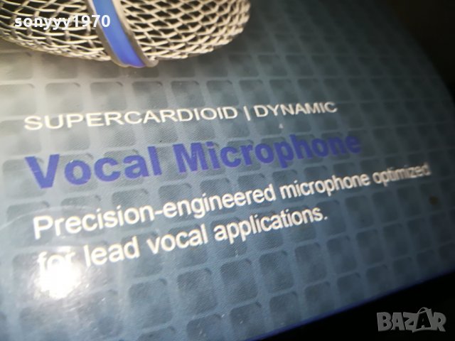 shure beta sm58s-profi microphone-внос швеицария, снимка 9 - Микрофони - 29059178