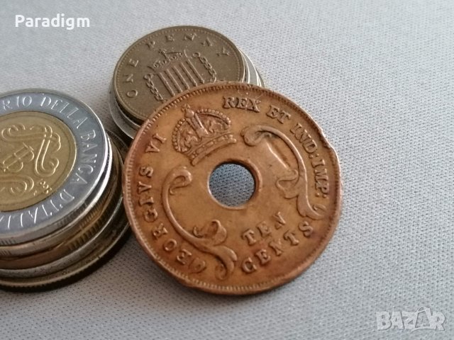 Монета - Източна Африка - 10 цента | 1943г., снимка 2 - Нумизматика и бонистика - 40212082