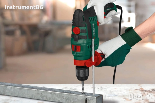 Ударна бормашина Parkside / 750 W, снимка 4 - Бормашини - 51827861