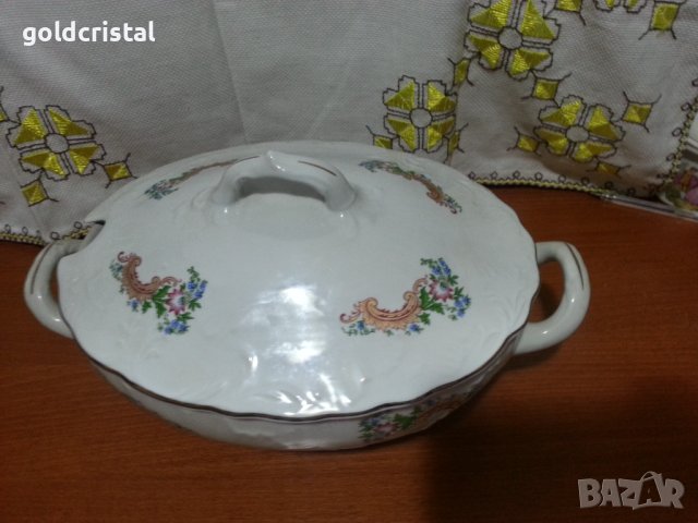 Полски порцелан супник-, снимка 3 - Антикварни и старинни предмети - 43245785