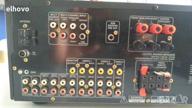 Ресивър Onkyo TX-SV545 -1, снимка 8 - Ресийвъри, усилватели, смесителни пултове - 38981713