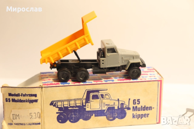 1/87 H0 BERLINPLAST ИФА IFA?? КАМИОН САМОСВАЛ МОДЕЛ, снимка 6 - Колекции - 52595878