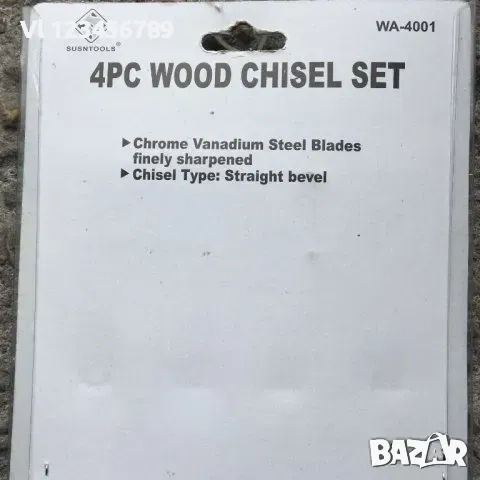 Дърводелски длета комплект - 6, 12, 19, 25 мм, снимка 3 - Други инструменти - 51467611