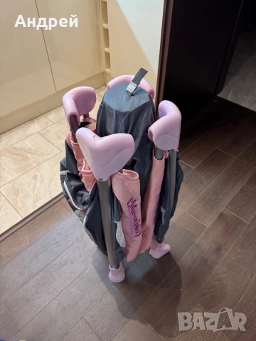 Сгъваема детска кошара за игра и спане Chipolino Monaco, снимка 4 - Кошарки - 52935287