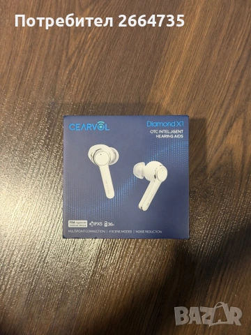 Чисто нови безжични слушалки Cearvol Diamond X1