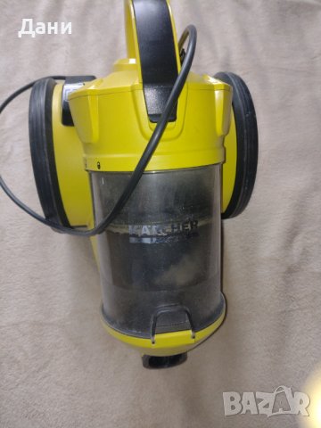 Прахосмукачка KARCHER VC 3 700.0 W, 0.9 L, HEPA 12, ЖЪЛТ, снимка 5 - Прахосмукачки - 38217723