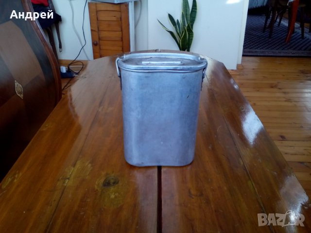 Стара алуминиева кутия #5, снимка 3 - Антикварни и старинни предмети - 27408929