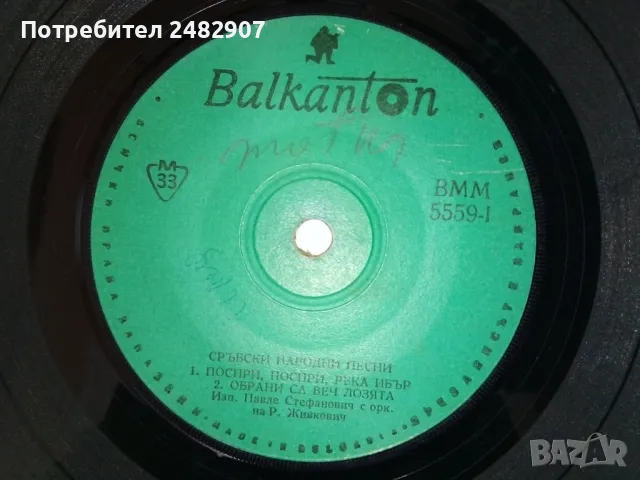 Грамофонна плоча, снимка 3 - Грамофонни плочи - 48625496