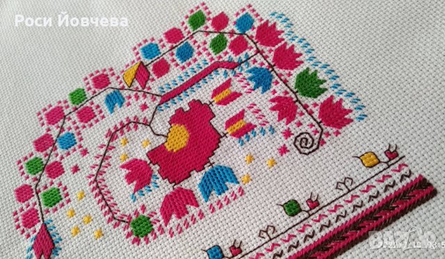 Ръчно бродирана шевица за подарък , снимка 3 - Декорация за дома - 37353852