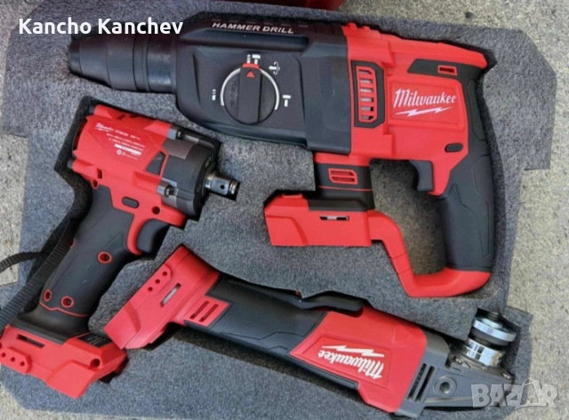 Топ Цена! Комплект Milwaukee 18V 5.0AH, снимка 3 - Винтоверти - 52354671