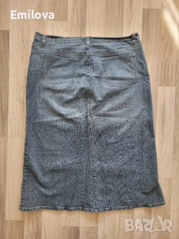 Дънкова макси пола, снимка 2 - Поли - 47888910