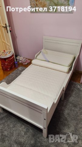 Продавам разтегателно детско легло, снимка 5 - Мебели за детската стая - 44006535
